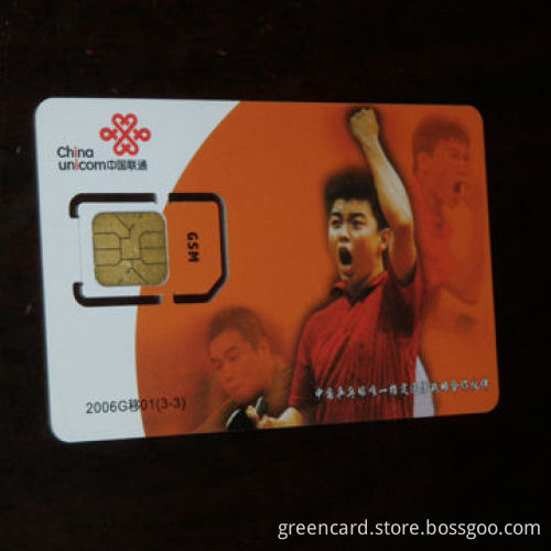 SIM Card, Provides Various Tests, Made of ABS or PVC Material